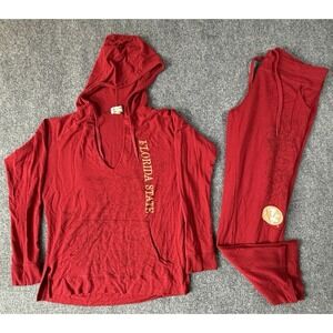 Florida State Seminoles Womens Hoodie with Side Vent and Pant‎ Small
